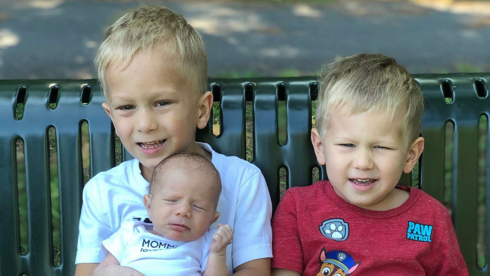 PHOTO: Tristen, 5, Caison, 3 and Carter Rush, 7 months, are being treated for retinoblastoma. Tristen received his diagnosis in April 2014. Caison was diagnosed in October 2016 and Carter in January 2020.