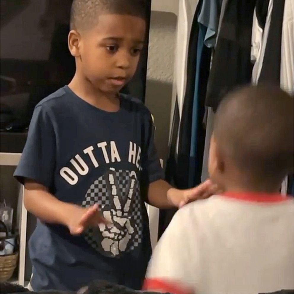 VIDEO: Boy should win ‘Best Brother’ award for comforting his brother with deep breathing
