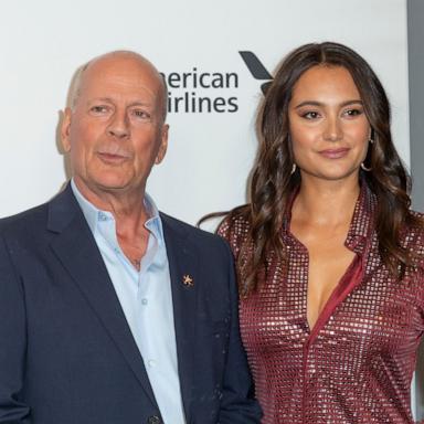 PHOTO: Bruce Willis and Emma Heming Willis attend "Motherless Brooklyn" premiere during 57th New York Film Festival at Alice Tully Hall in New York City, Oct. 11, 2019.