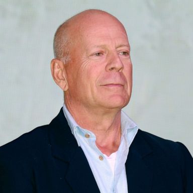 PHOTO: Bruce Willis attends CocoBaba and Ushopal activity on November 4, 2019 in Shanghai, China.