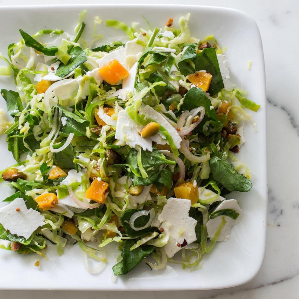 PHOTO: Brussel Sprouts Salad with Warm Vinaigrette from America's Test Kitchen.