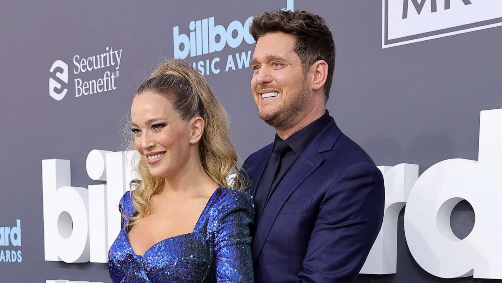 PHOTO: Luisana Lopilato and Michael Buble attend an event on May 15, 2022, in Las Vegas.