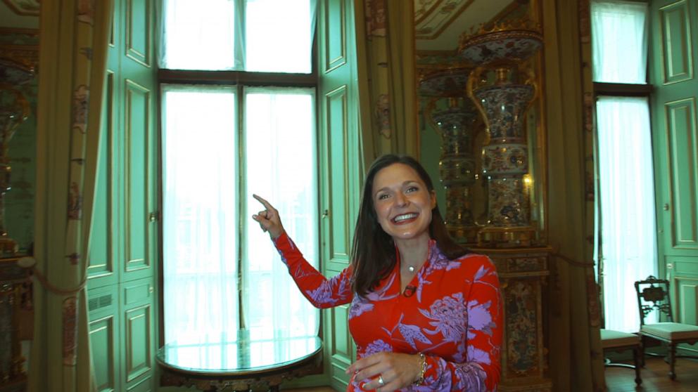 PHOTO: ABC News' Maggie Rulli shares a first look at a new tour of Buckingham Palace's East Wing.