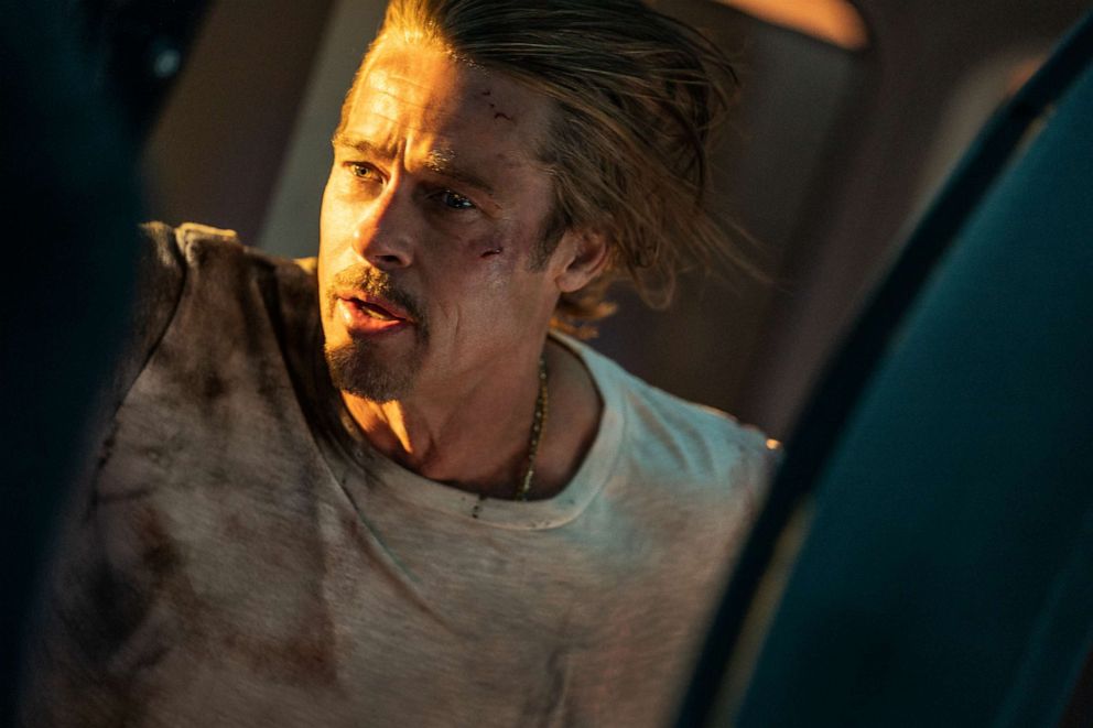 PHOTO: Brad Pitt in a scene from the movie "Bullet Train."