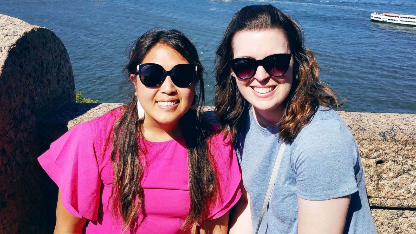 PHOTO: Audrey Westfall and Allison Schmidt met on Bumble BFF and became best friends.