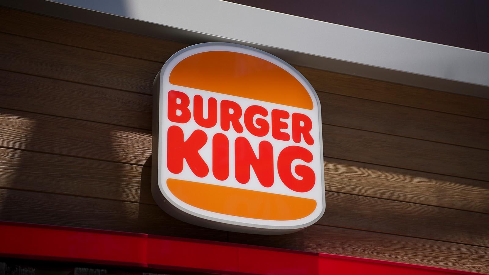 PHOTO: Burger King logo on the side of a Burger King restaurant.