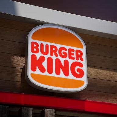 PHOTO: Burger King logo on the side of a Burger King restaurant.