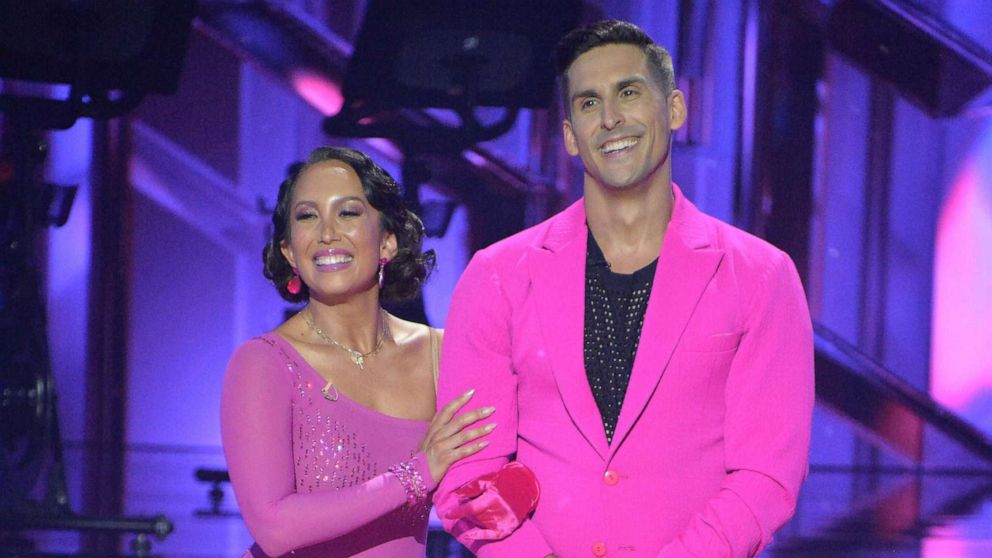 PHOTO: "Dancing with the Stars" stars Cheryl Burke and Cody Rigsby on Sept. 20, 2021.