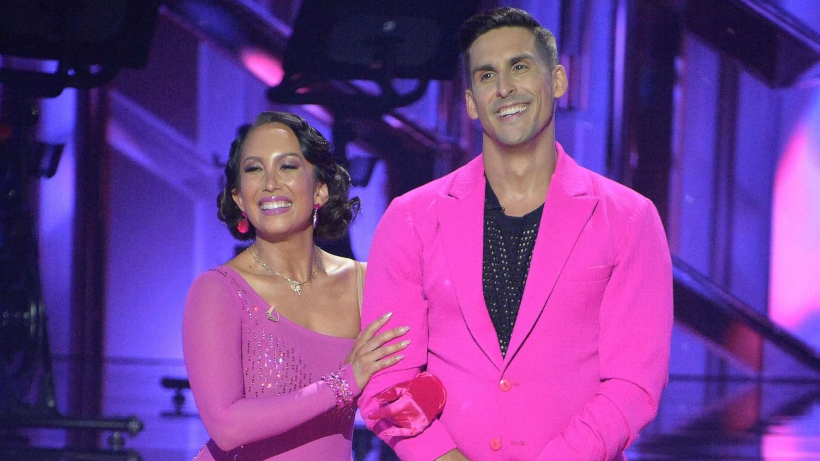 PHOTO: "Dancing with the Stars" stars Cheryl Burke and Cody Rigsby on Sept. 20, 2021.