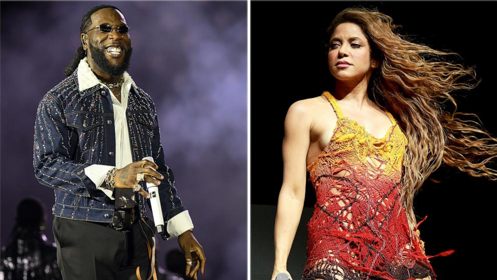 PHOTO: Burna Boy | Shakira