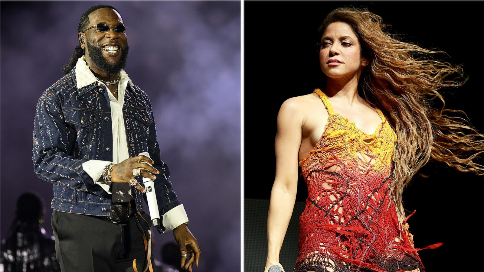 PHOTO: Burna Boy | Shakira