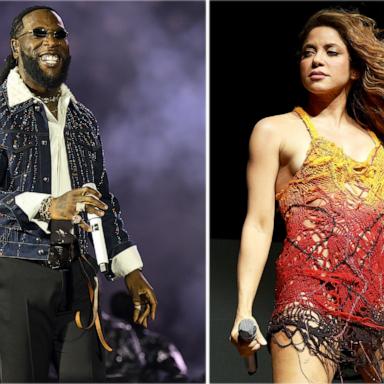 PHOTO: Burna Boy | Shakira