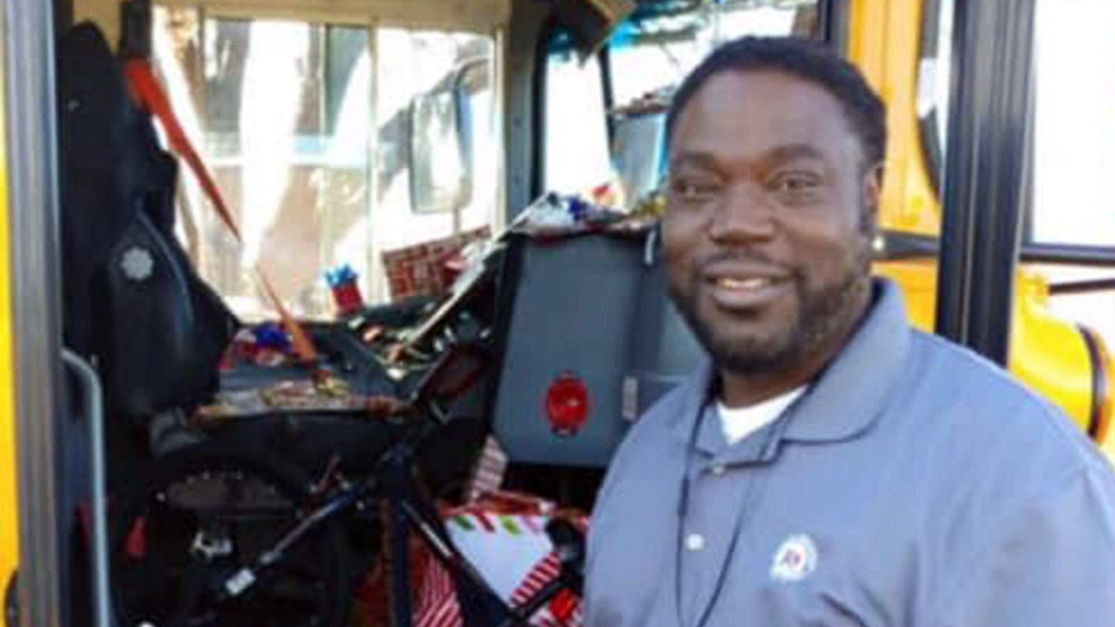 PHOTO: Curtis Jenkins, a bus driver for Lake Highlands Elementary school in Dallas, is pictured in a photo shared on the school's Facebook page on Dec. 22, 2018.