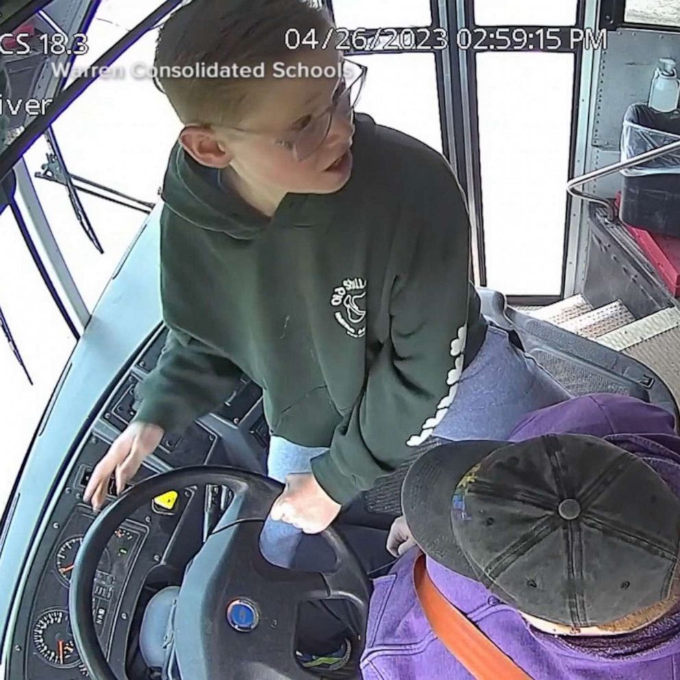 VIDEO: Watch this 7th grader stop a bus after driver goes unconscious