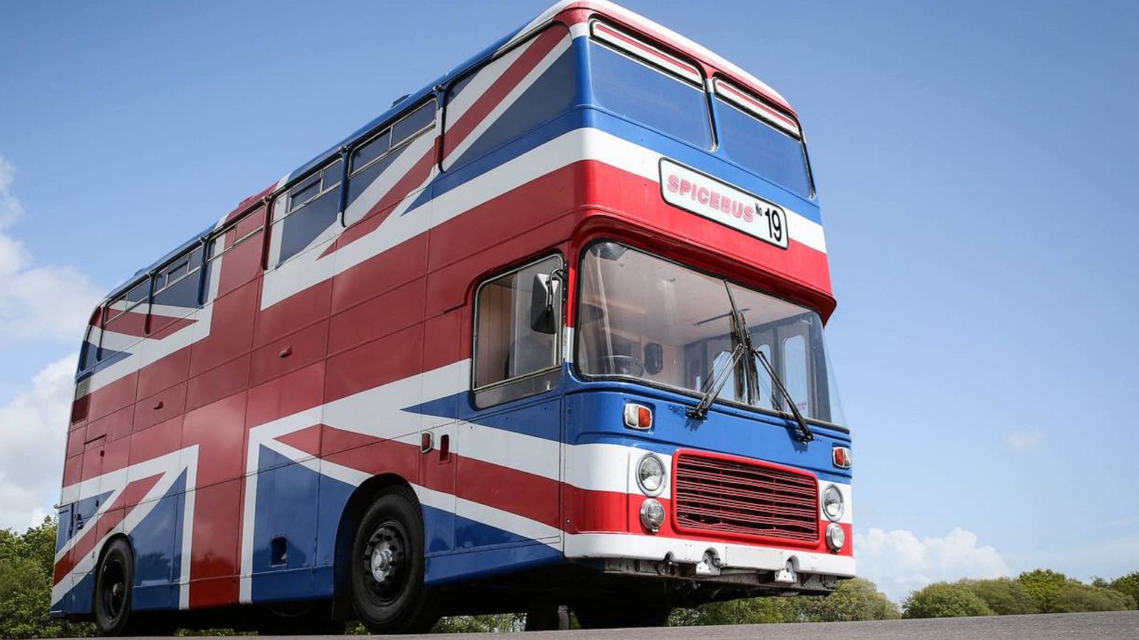 PHOTO: The original Spice Bus from 1997 movie Spice World.