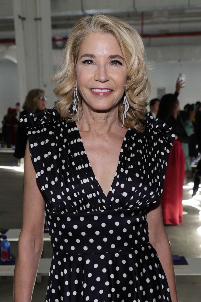 PHOTO: Candace Bushnell attends the Christian Siriano FW 2022 Runway Collection on Feb. 12, 2022 in New York City.
