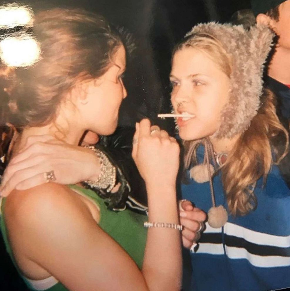 PHOTO: Busy Phillips, age 19, at a dance party in Arizona.