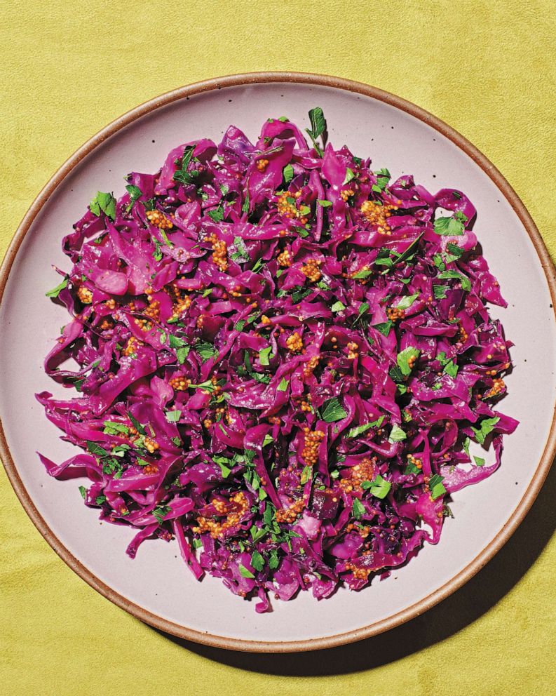 PHOTO: A bowl of Natasha Feldman's garlicky cabbage.