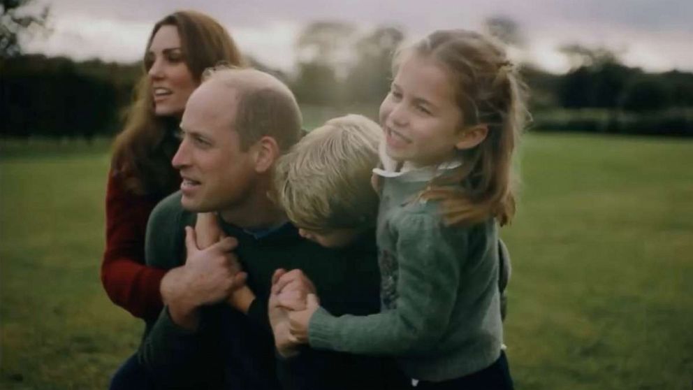 Prince William, Kate share home video of George, Charlotte and Louis to ...