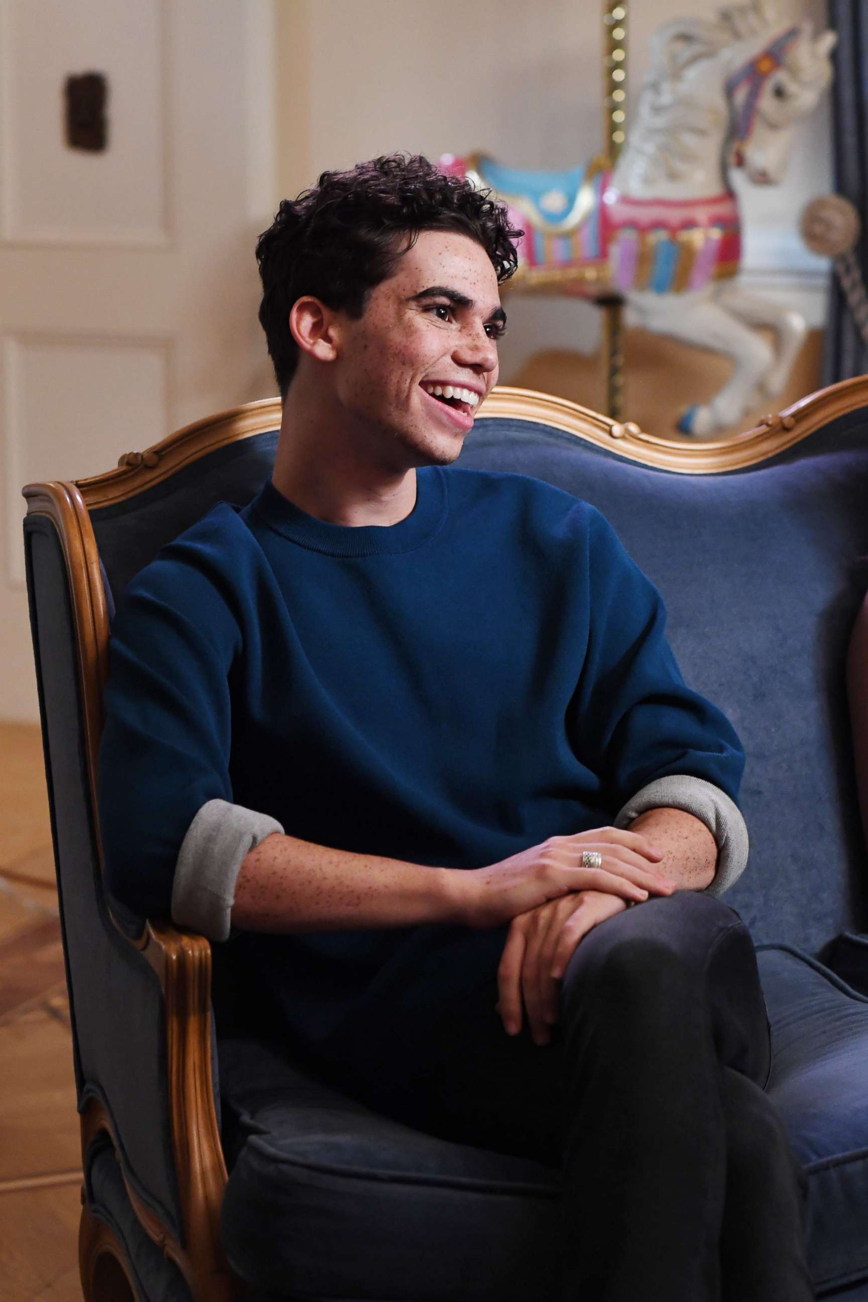 PHOTO: Cameron Boyce is photographed at Disneyland Park in Anaheim, Calif., July 13, 2017.