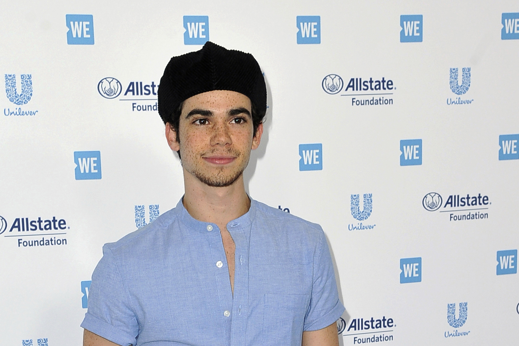 PHOTO: Cameron Boyce arrives at WE Day California at The Forum in Inglewood, Calif., April 25, 2019.