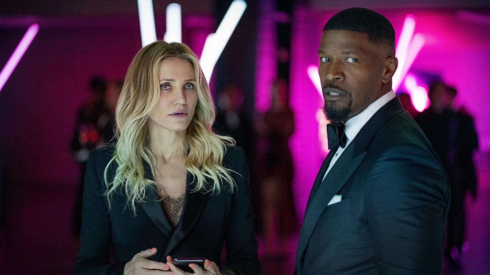 PHOTO: Cameron Diaz and Jamie Foxx appear in the upcoming Netflix film "Back In Action."