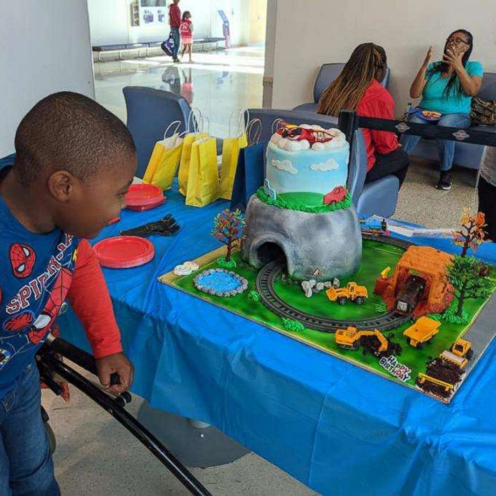 VIDEO: 8-year-old boy with rare illness gets incredible birthday cake donation