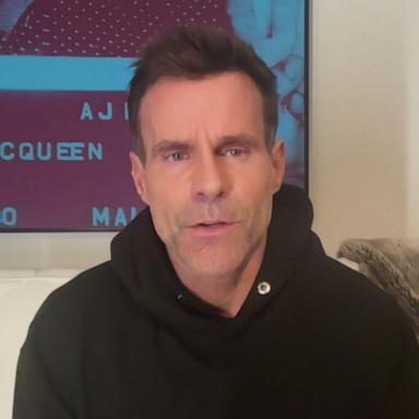 PHOTO: Cameron Mathison opens up about losing his home in the Eaton Fire on "Good Morning America," Jan. 9, 2025.