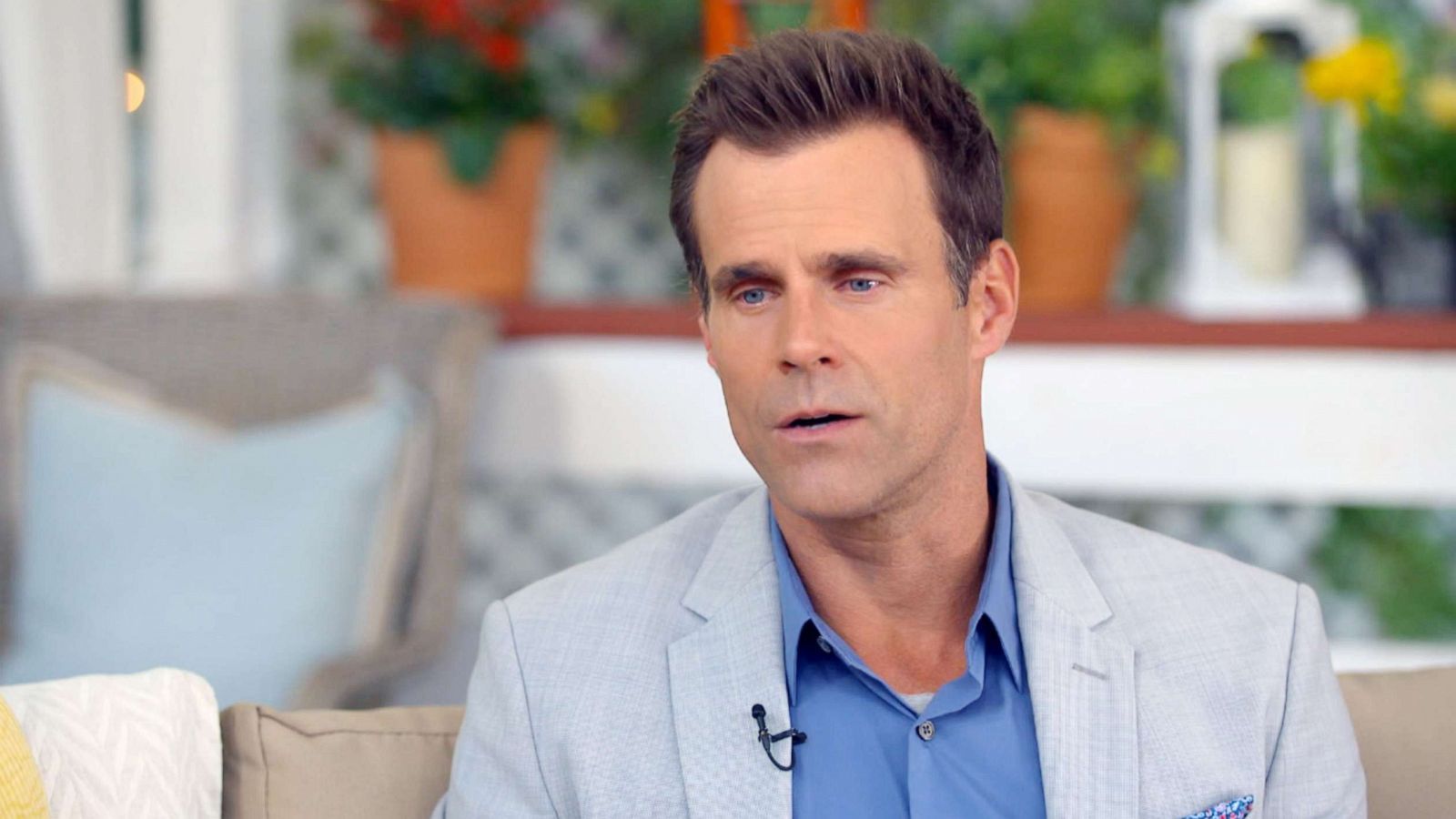 PHOTO: Cameron Mathison appears on "Good Morning America," and discusses the tumor found in his right kidney that's been growing for 10 years.