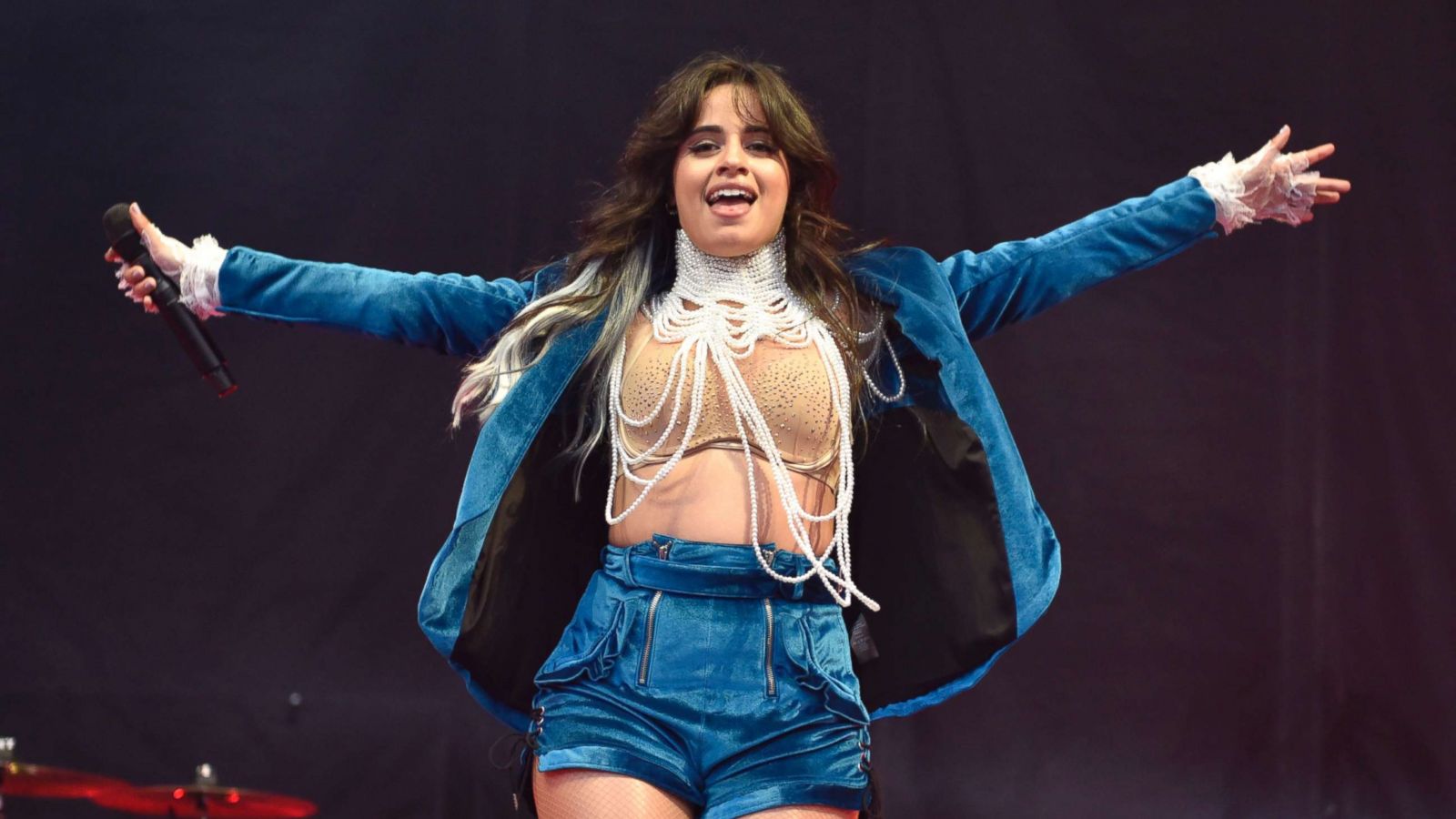 PHOTO: Camila Cabello performs on day one at Lollapalooza in Grant Park, Aug 2, 2018, in Chicago.