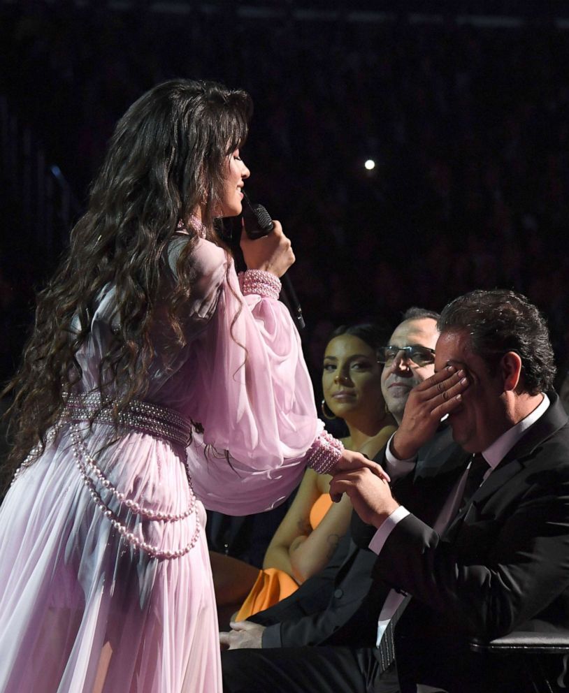 PHOTO: Camila Cabello performs onstage during the 62nd Annual GRAMMY Awards at STAPLES Center on Jan. 26, 2020, in Los Angeles.