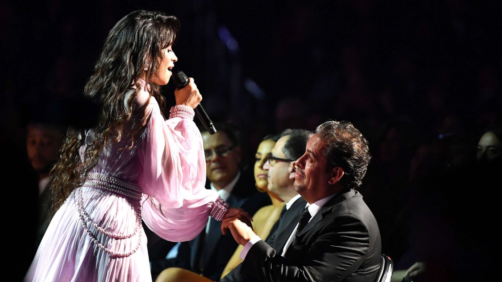 PHOTO: Camila Cabello performs during the 62nd Annual GRAMMY Awards at STAPLES Center on Jan. 26, 2020, in Los Angeles.