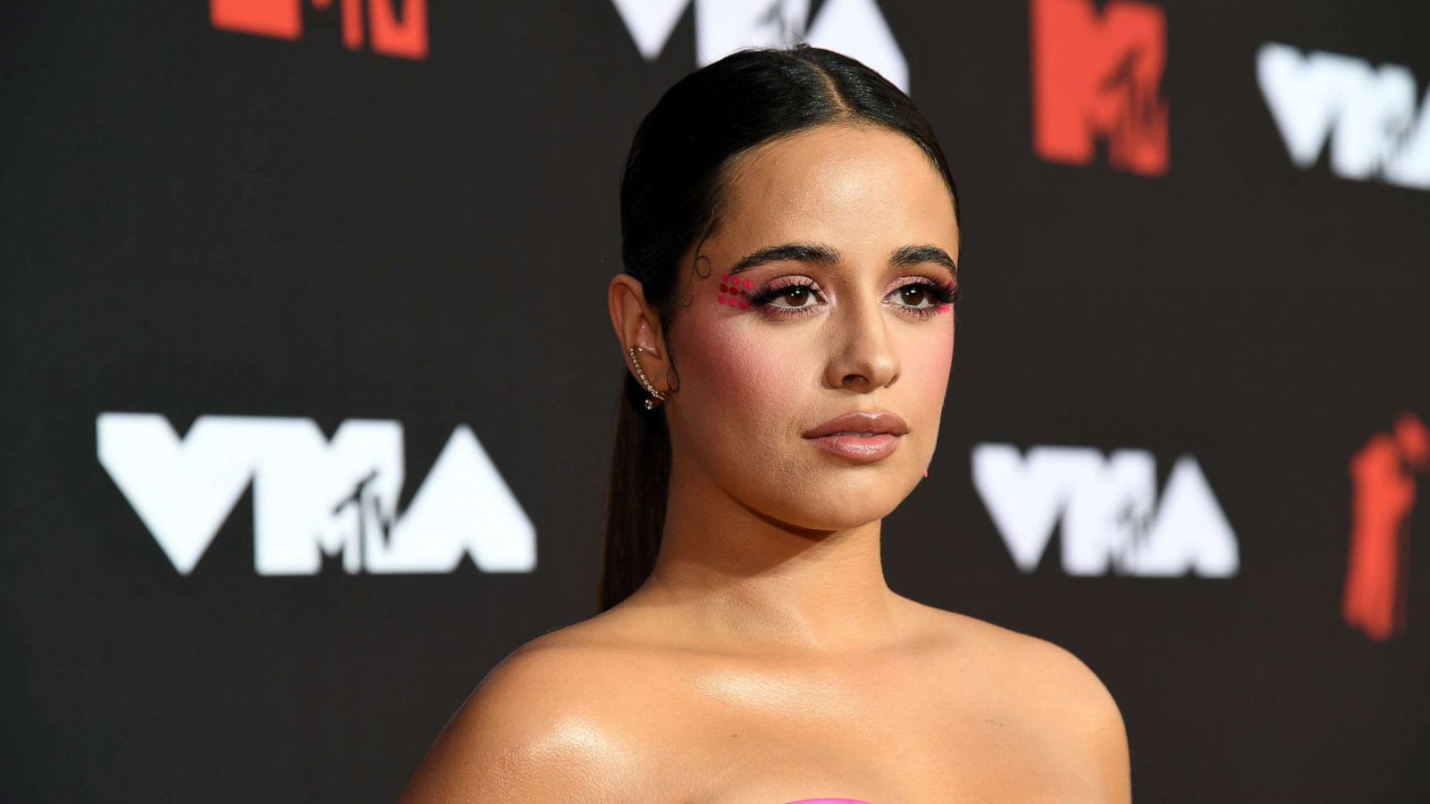 PHOTO: In this Sept. 12, 2021, file photo, Camila Cabello attends the 2021 MTV Video Music Awards at Barclays Center in New York.