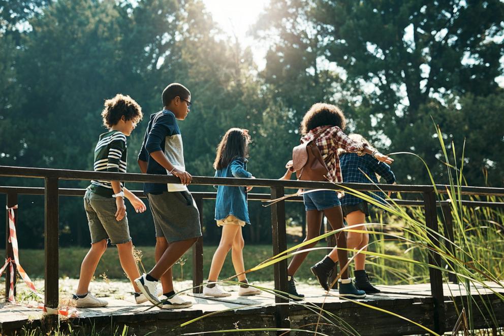 PHOTO: Stock photo of kids at summer camp.
