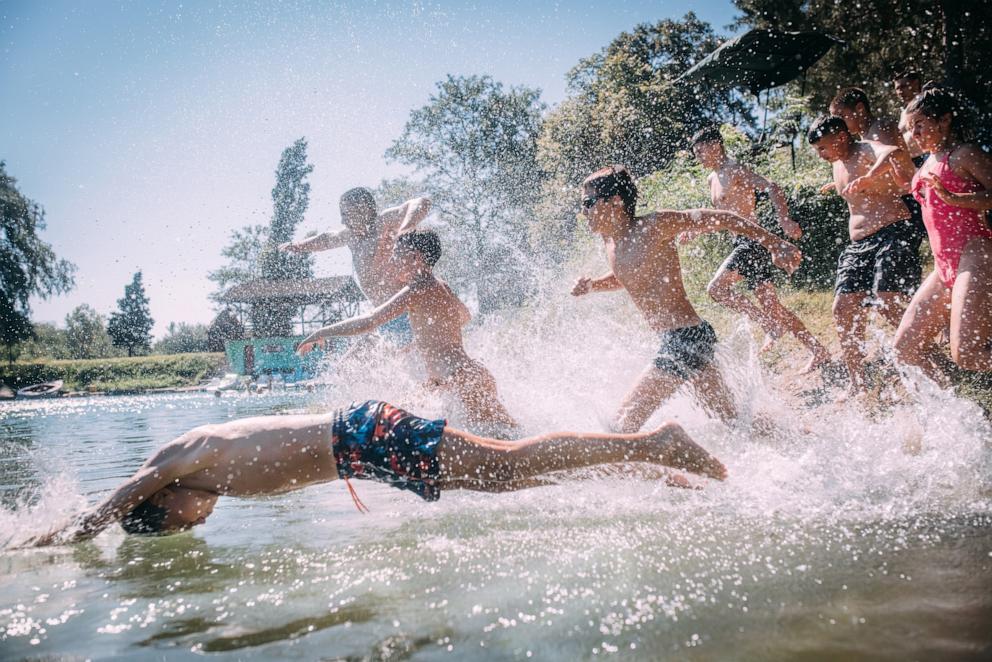 PHOTO: Stock photo of kids at summer camp.