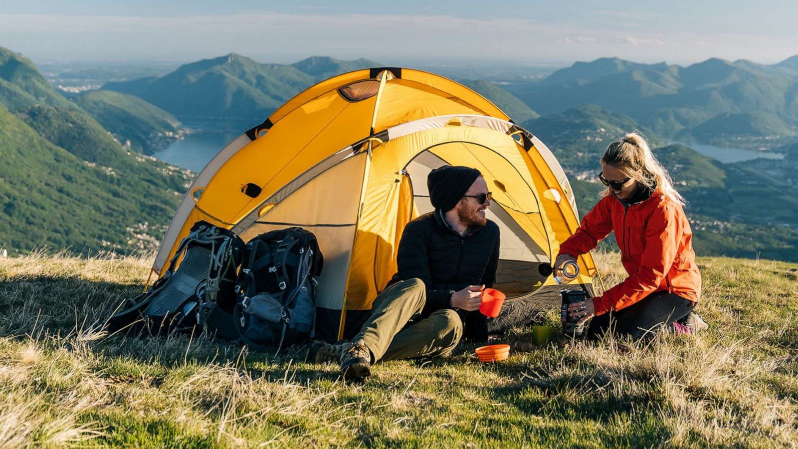 PHOTO: People are shown camping in this undated file photo.