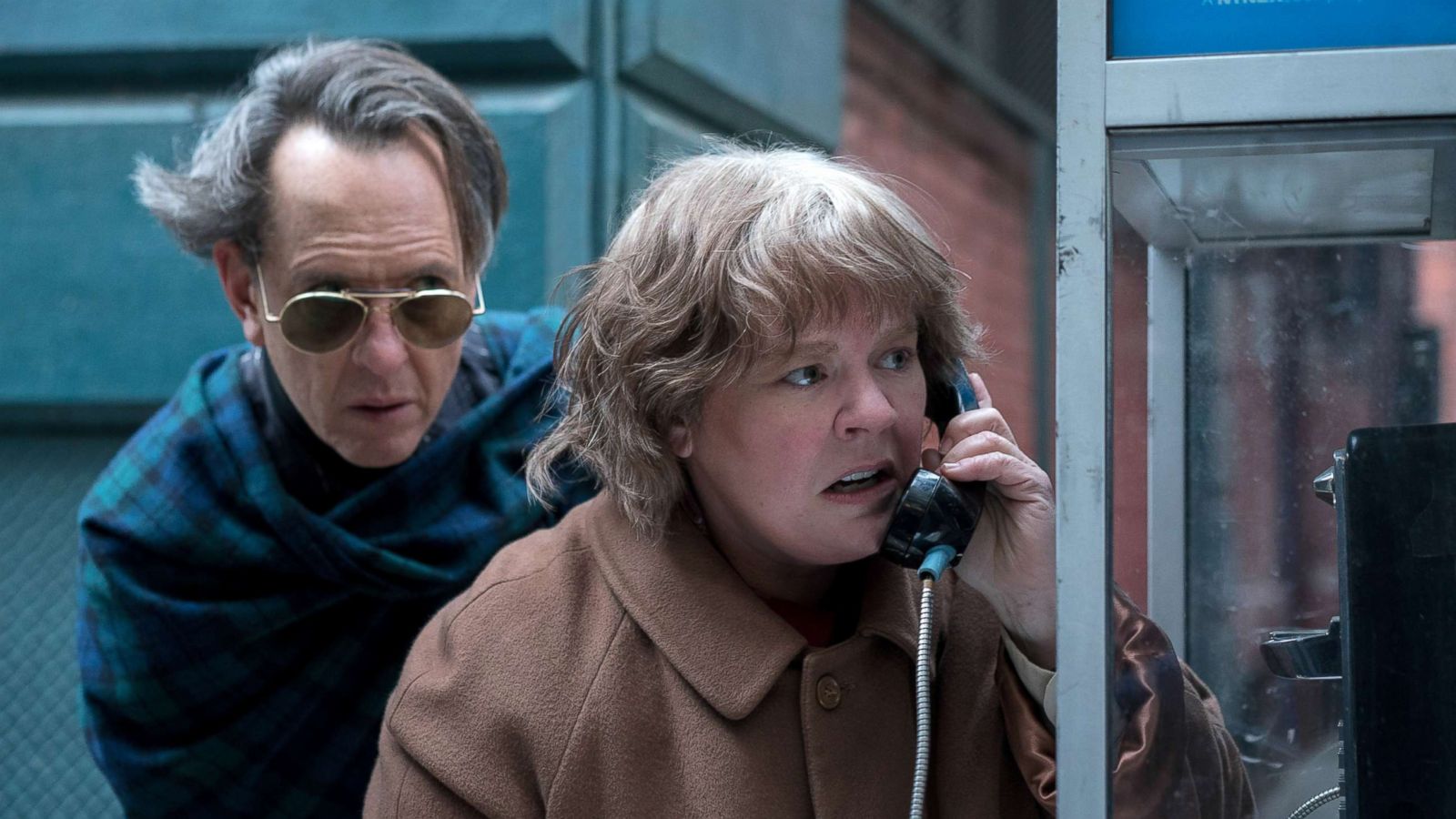 PHOTO: Richard Grant and Melissa McCarthy appear in a scene from the 2018 film, "Can You Ever Forgive Me?"