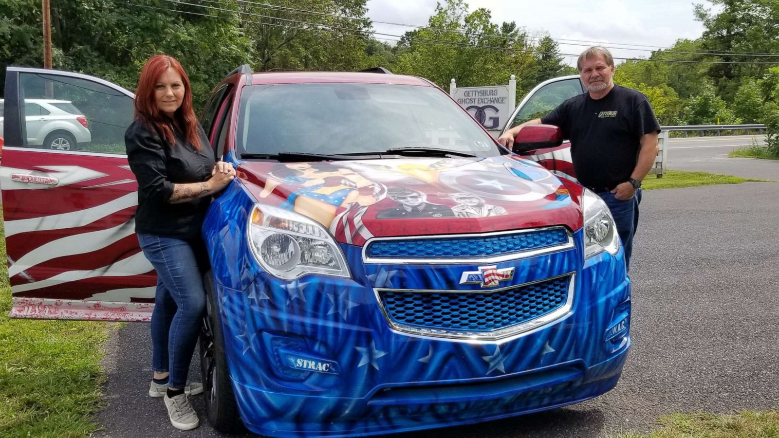 PHOTO: Pamela and Todd Barry are offering free rides to sick children and veterans in Gettysburg, PA.