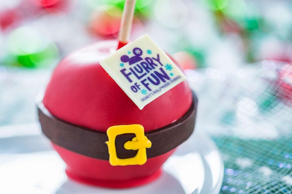 PHOTO: Disney's "Flurry of Fun" Candy Apple. 