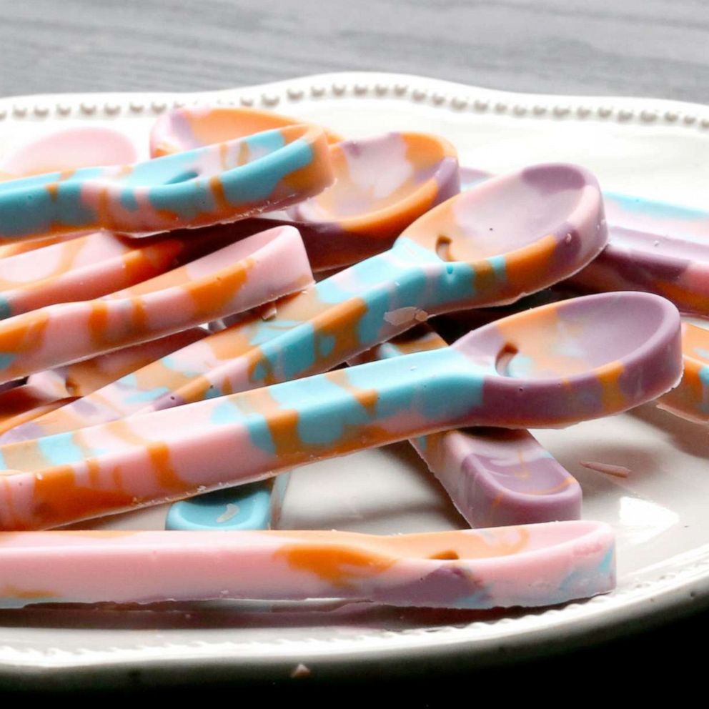 VIDEO: These candy spoons make eating twice as fun