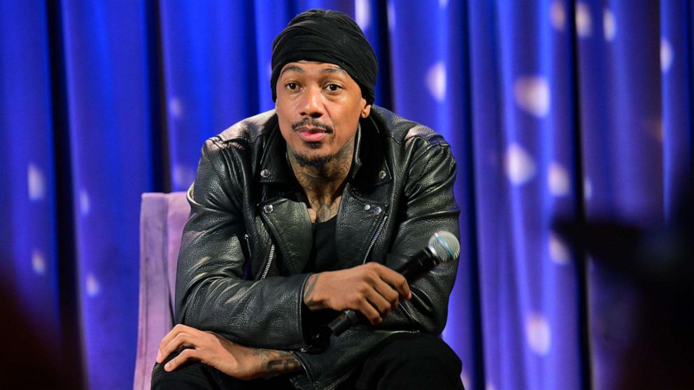 PHOTO: Nick Cannon speaks onstage at "Hip Hop & Mental Health: Facing The Stigma Together" at The GRAMMY Museum, June 25, 2022, in Los Angeles.