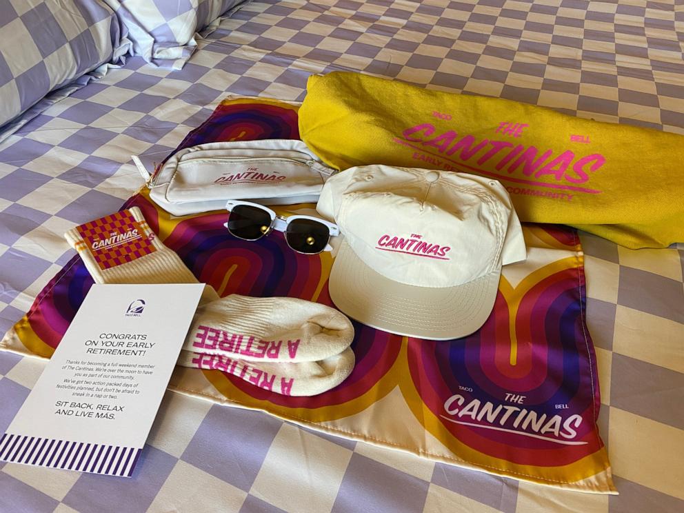 PHOTO: The Cantinas merchandise given to Rewards Members as part of the pop-up weekend experience. 