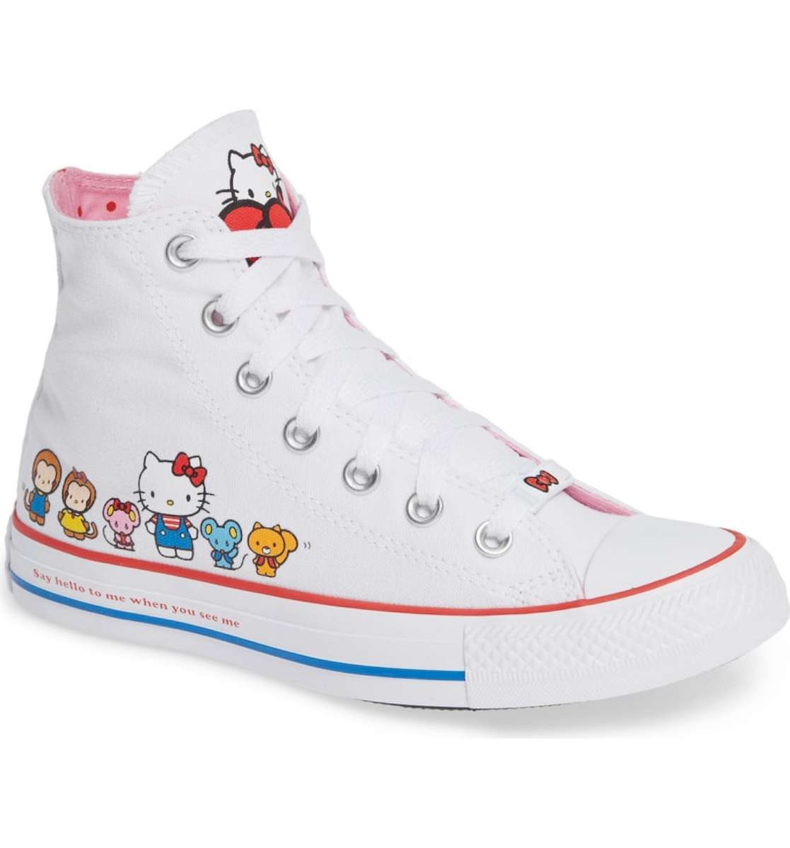 We re paw sitively in love with the Hello Kitty Converse collection Good Morning America