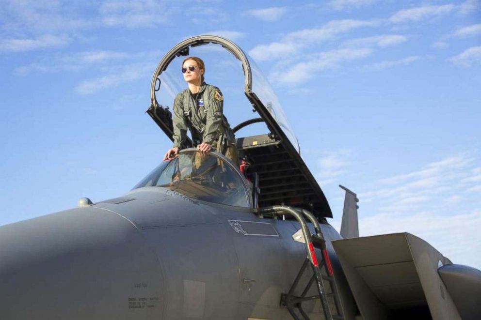 PHOTO: Brie Larson in a scene from the movie "Captain Marvel."