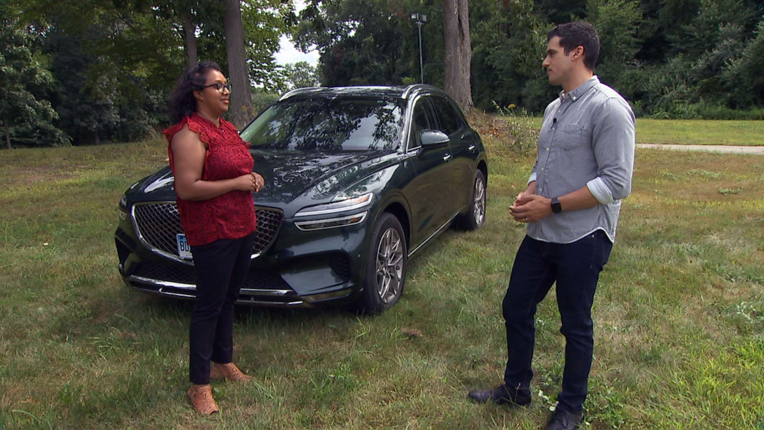 PHOTO: Dr. Emily Thomas led the Consumer Reports test on the Genesis alarm system. Thomas talks to ABC's Gio Benitez about how it works.