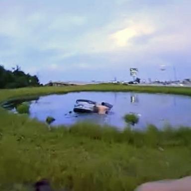 PHOTO: Jonquetta Wilson and her two children were rescued from a partially submerged car off a Texas highway on July 24, 2024.