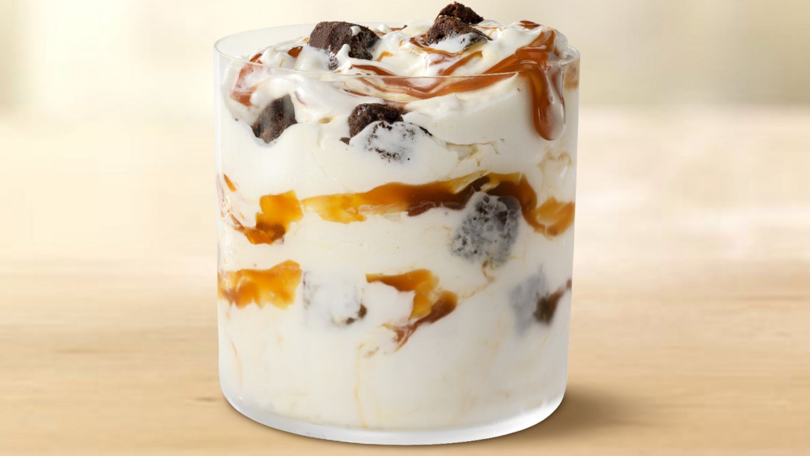 PHOTO: The new brownie caramel McFlurry will be available at McDonald's on May 3 for a limited time.