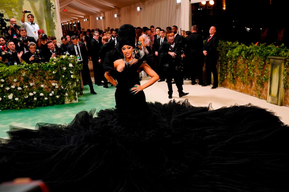 PHOTO: Cardi B attends the 2024 Met Gala Celebrating "Sleeping Beauties: Reawakening Fashion" at The Metropolitan Museum of Art, May 6, 2024, in New York City. 