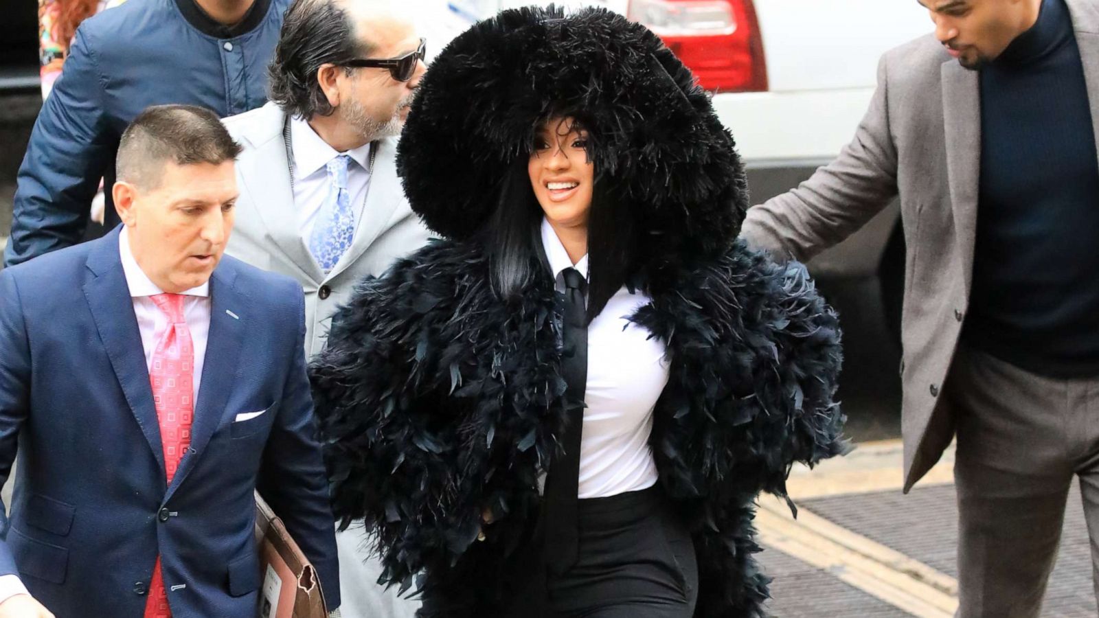 PHOTO: Cardi B arrives at Queens Criminal Court on Dec. 10, 2019 in New York City.