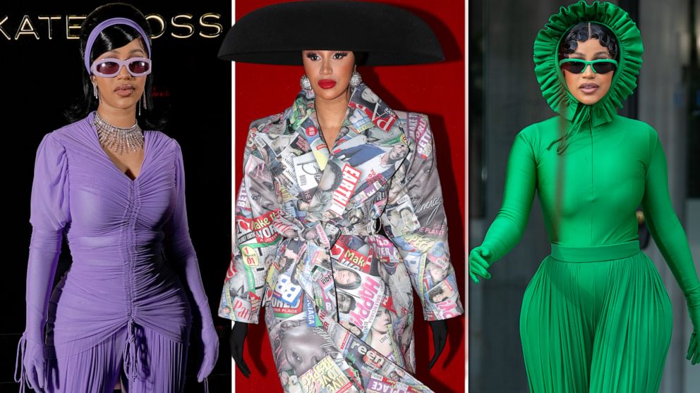 Celeb Style: Cardi B & Offset Dazzle During Paris Fashion Week